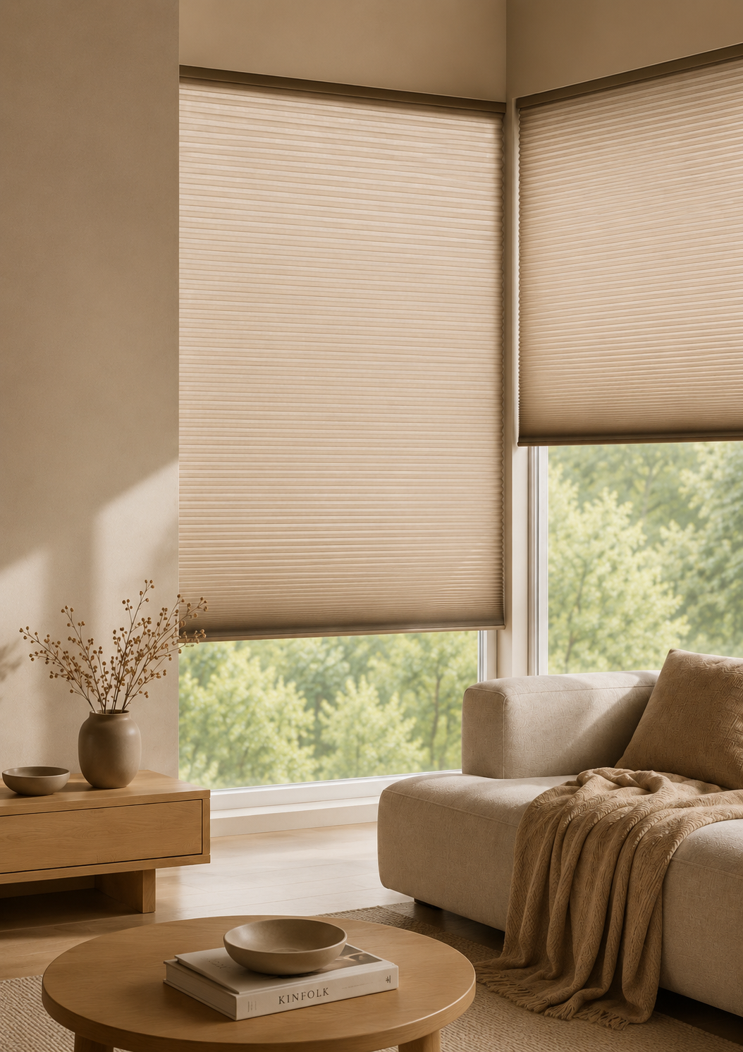 Pleated Blind Fabrics