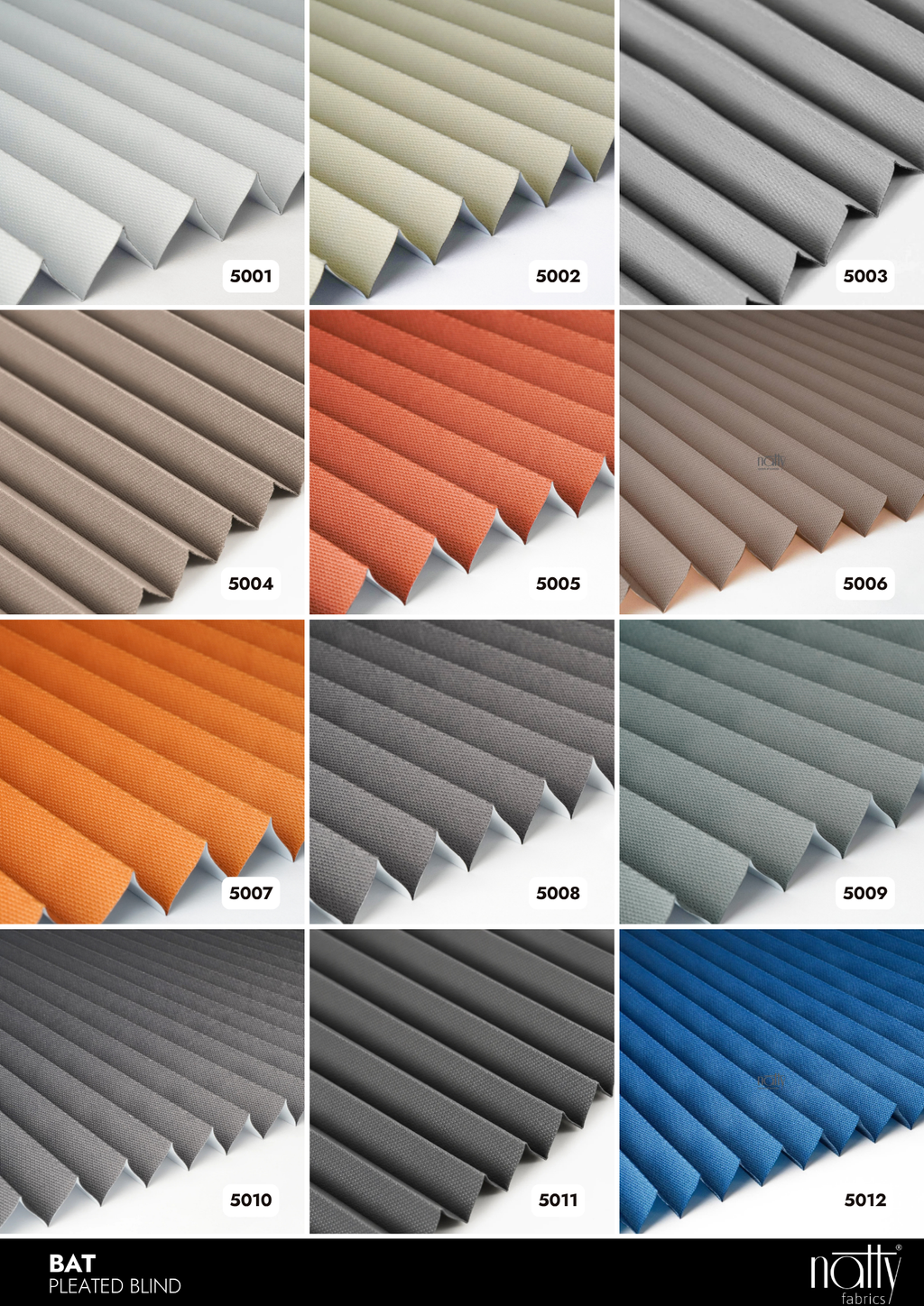 BAT Pleated Blind