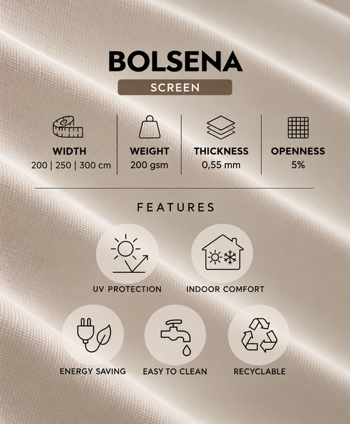 Bolsena Roller Blind