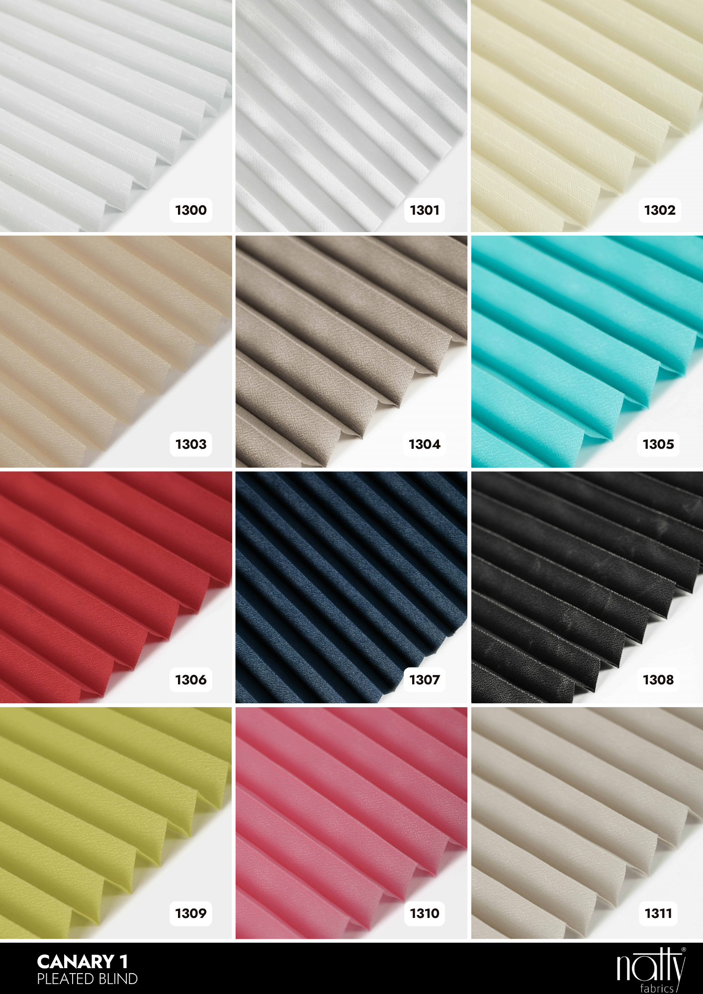 Canary Pleated Blind
