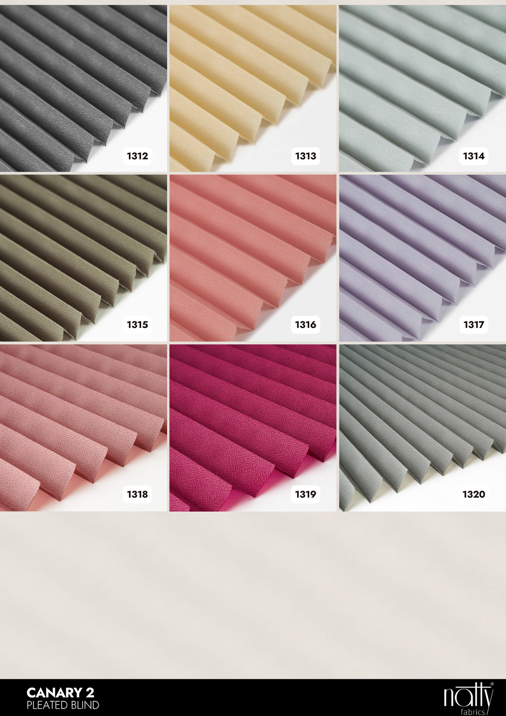 Canary Pleated Blind