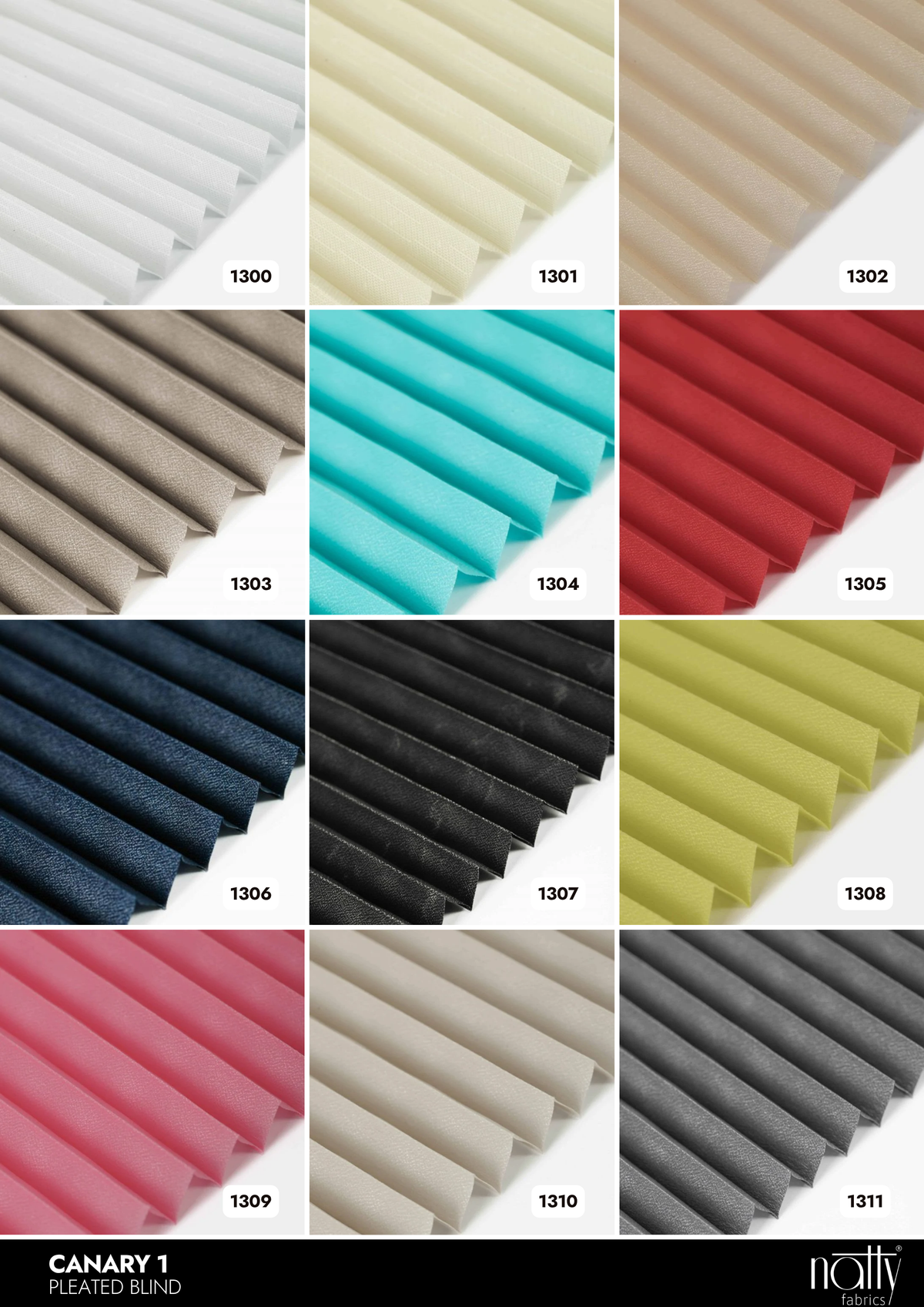Canary Pleated Blind