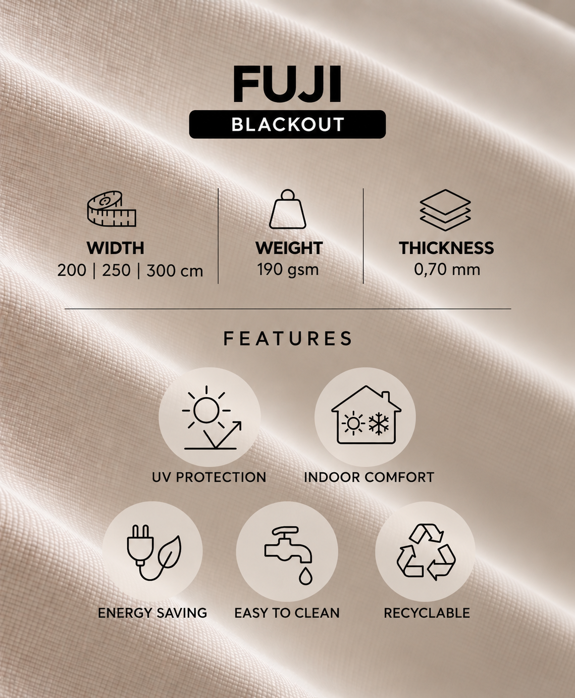 FUJI Roller Blind