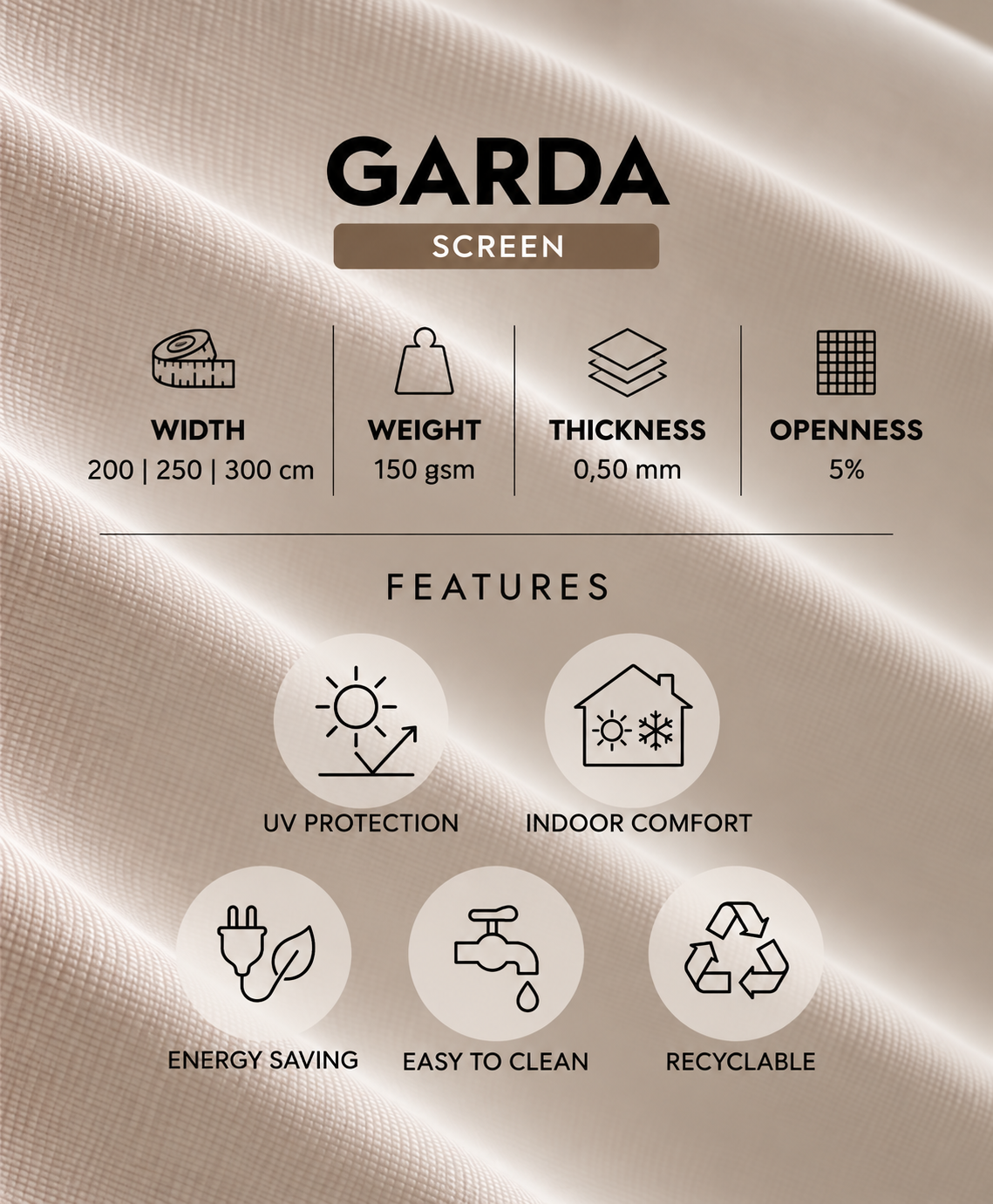 GARDA Roller Blind