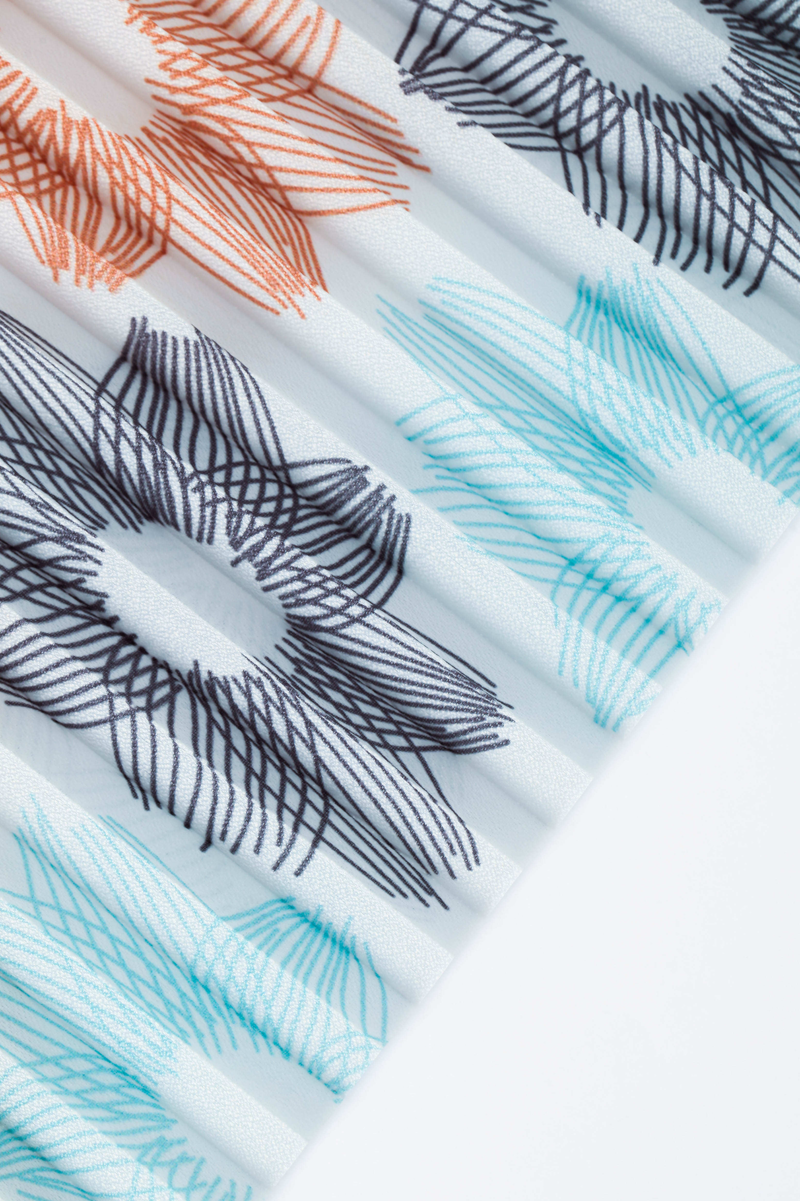 Printed Pleated Blind