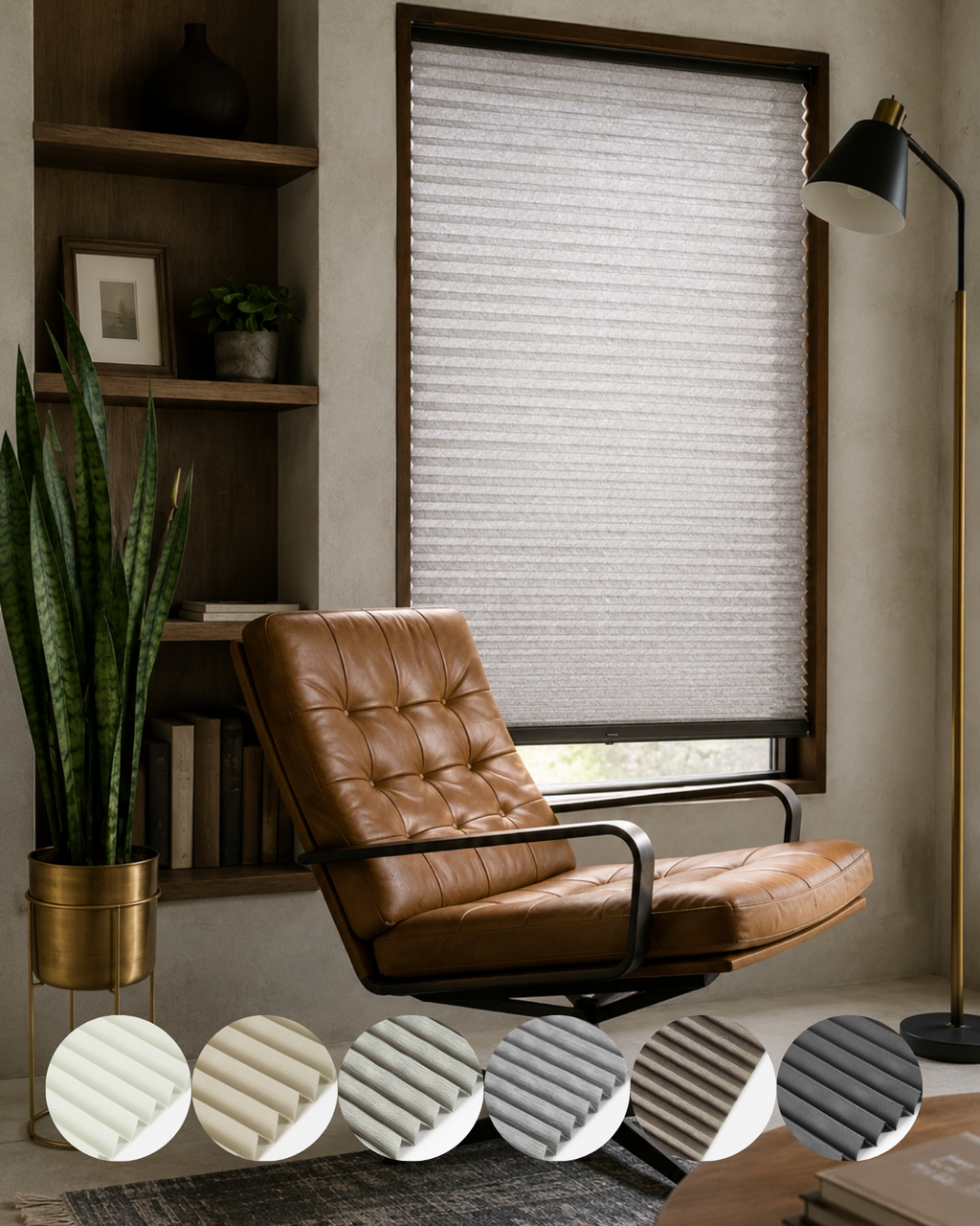 Lino Pleated Blind