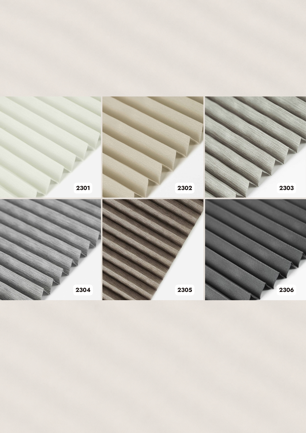 Lino Pleated Blind