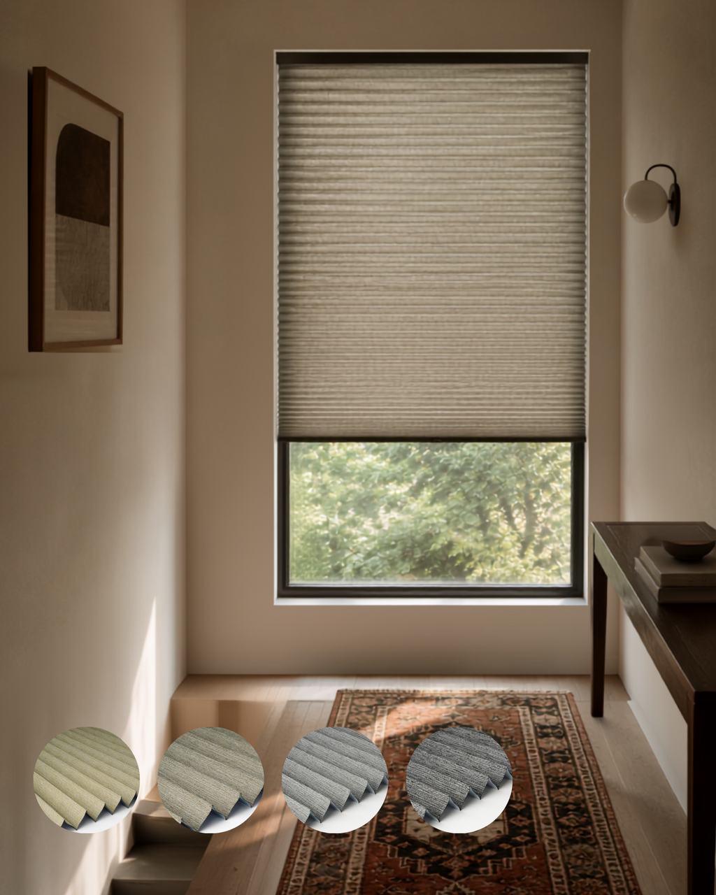 Mikanos Pleated Blind