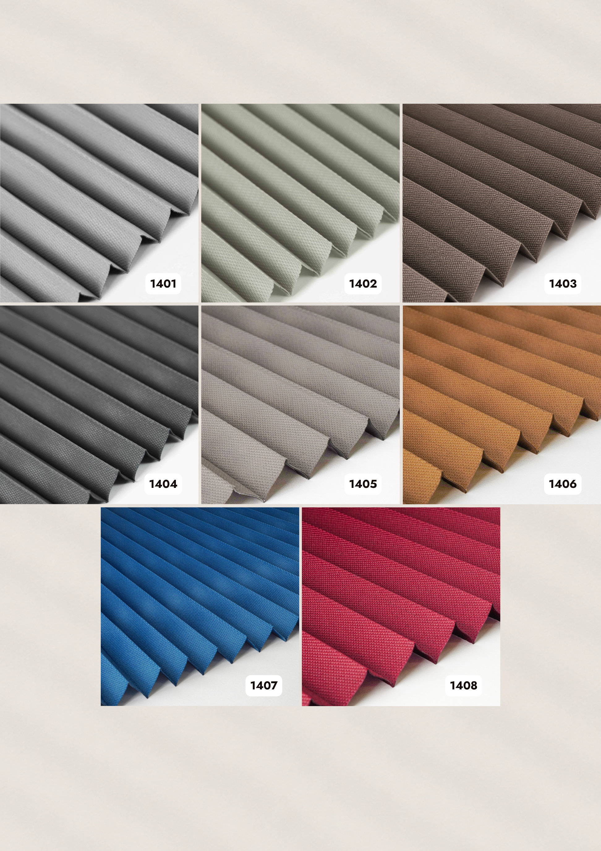 Pelican Pleated Blind