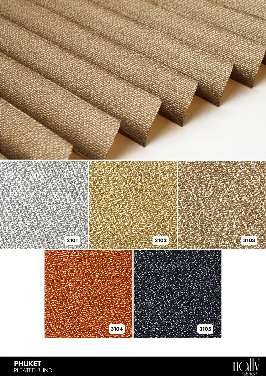 Phuket Pleated Blind