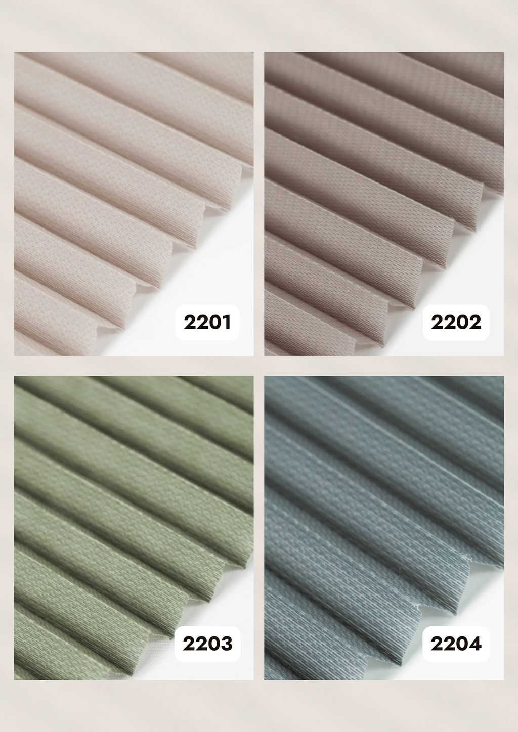 Tulip Pleated Blind