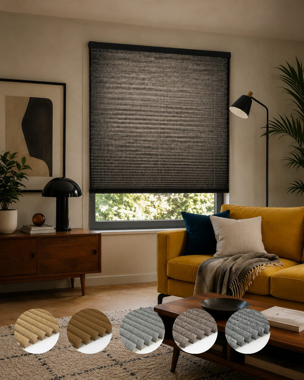 Zanzibar Pleated Blind