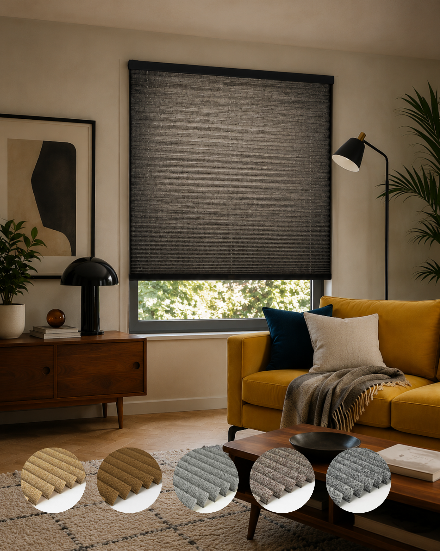 Zanzibar Pleated Blind