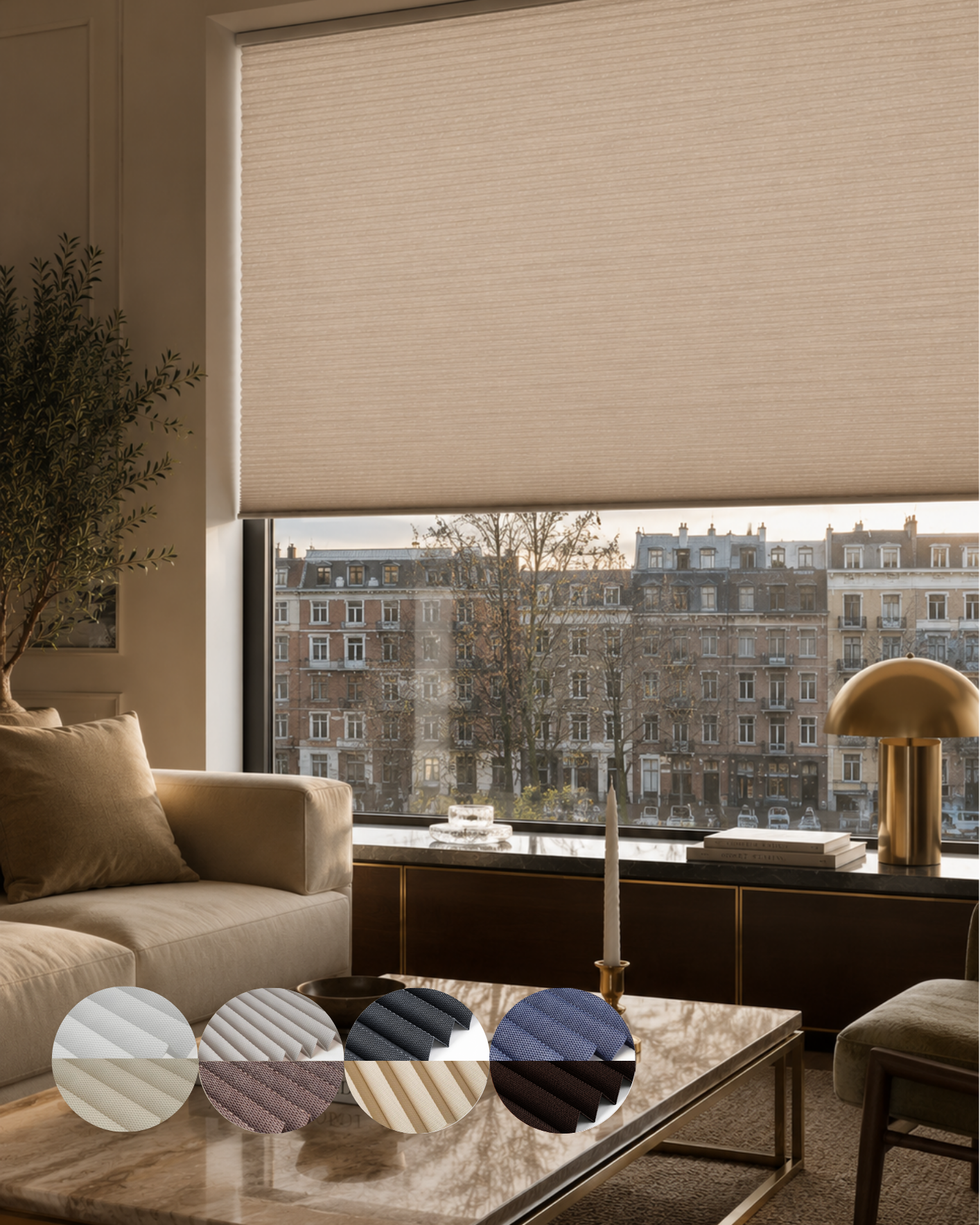 Penguin Pleated Blind