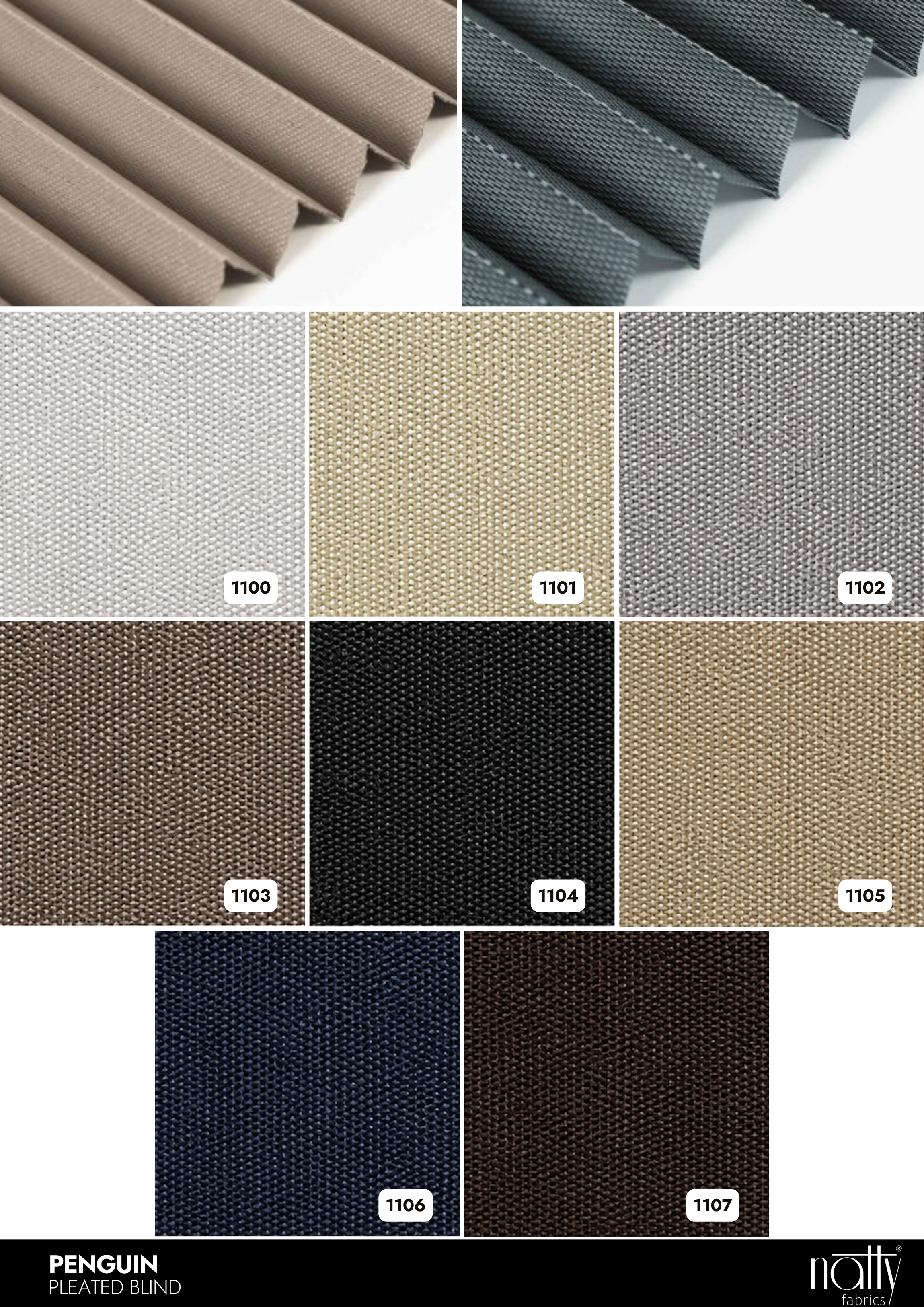Penguin Pleated Blind